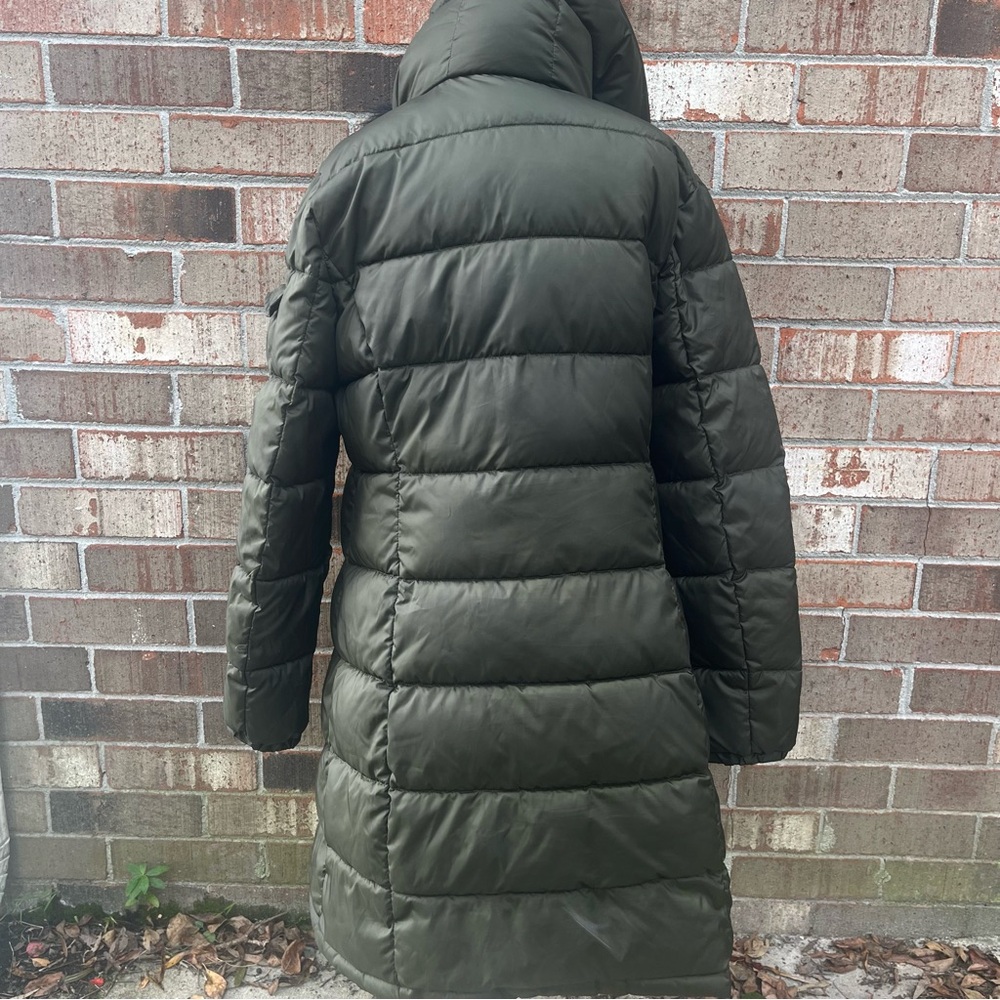 Calvin Klein Sorona Aura 0° F Puffer Coat Women's Size M Forrest Green - Picture 10 of 13